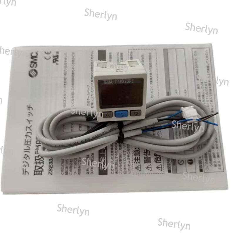 Interruptor de pressão NPN de chumbo longo para instalação a longa distância de equipamentos grandes SMC ISE30A-01-N-ML Interface R1/8