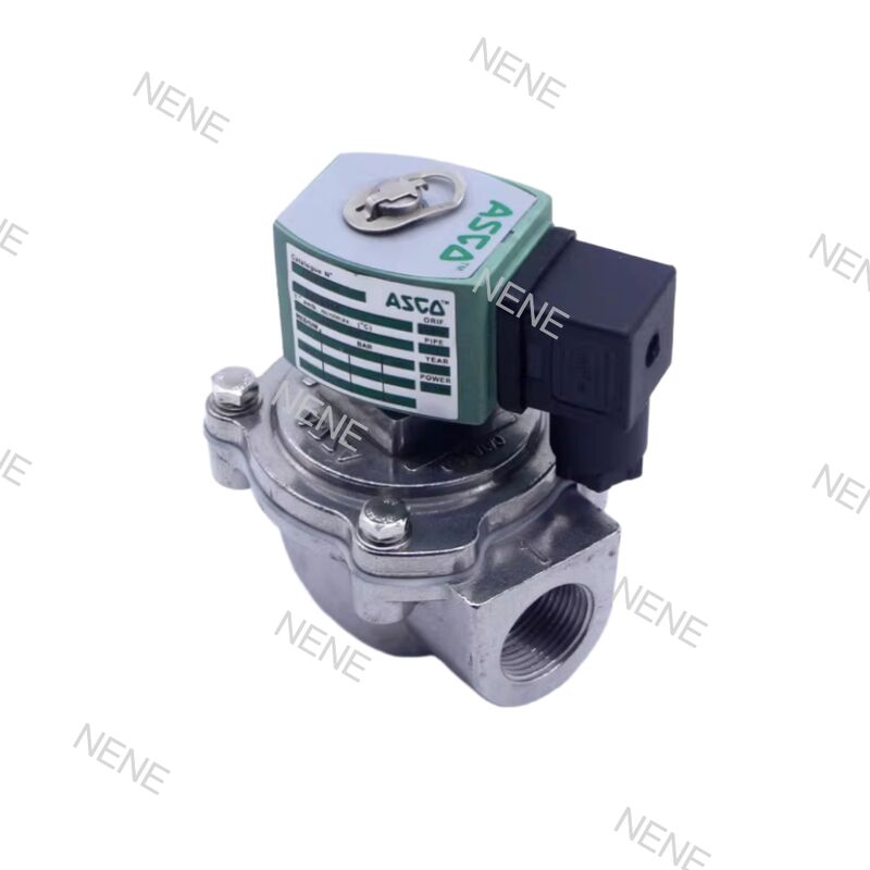 Válvula Pulsante de Válvula Pneumática ASCO SCG353G044 3/4" Rosca G Válvula Solenoide de Jato Pulsante com Orifício de 27mm para Extração Industrial de Pó