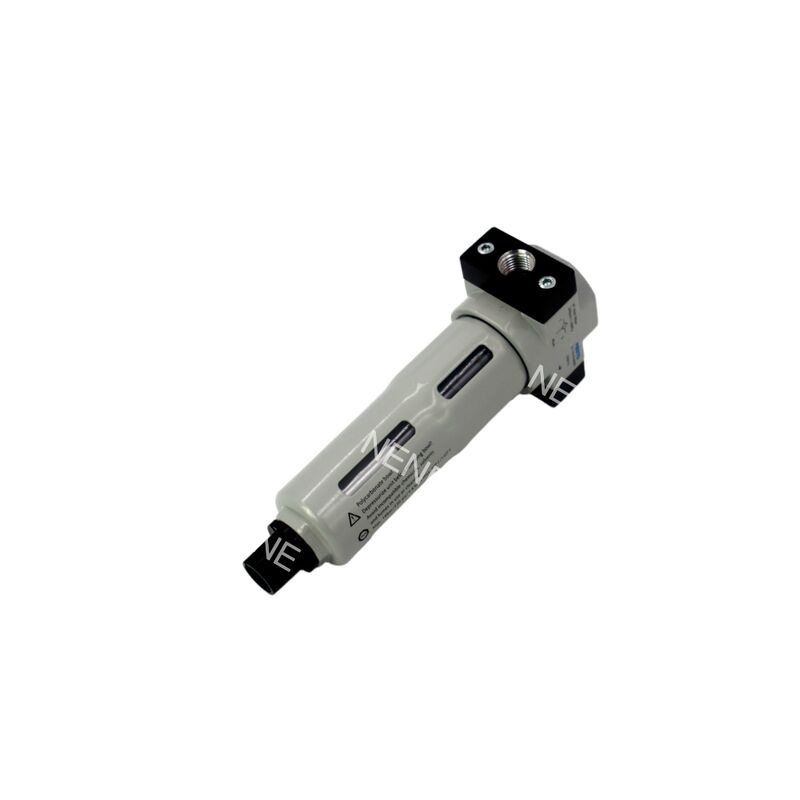 Com manômetro de pressão 0,5-12bar Festo LFR-3/8-D-MINI 162682 G3/8 40μm Regulador de filtro de liga de zinco de drenagem manual