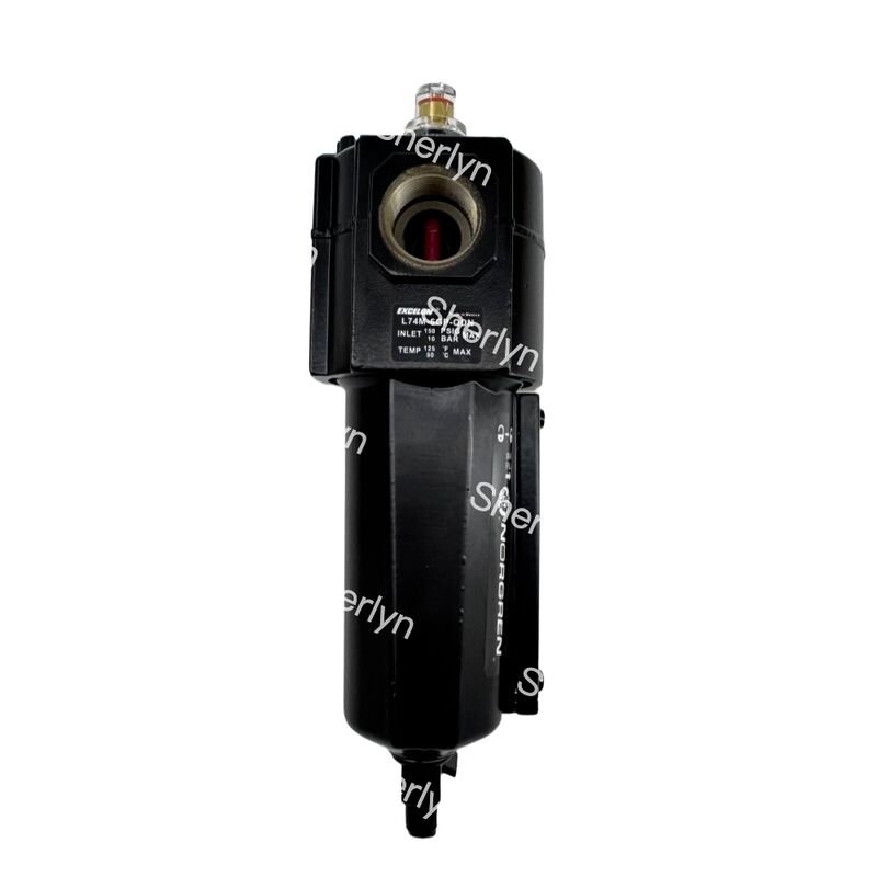 Unidade de neblina de óleo industrial L74C-4GP-ETN, Norgren Design modular com indicador de nível de óleo visível