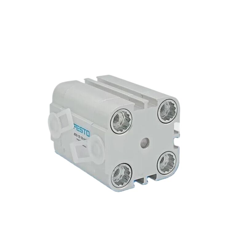 Long Stroke 40mm Festo ADVU-12-40-P-A 156506 cilindro de ar pneumático 12mm furo de fio interno M5 Port duplo com anel magnético