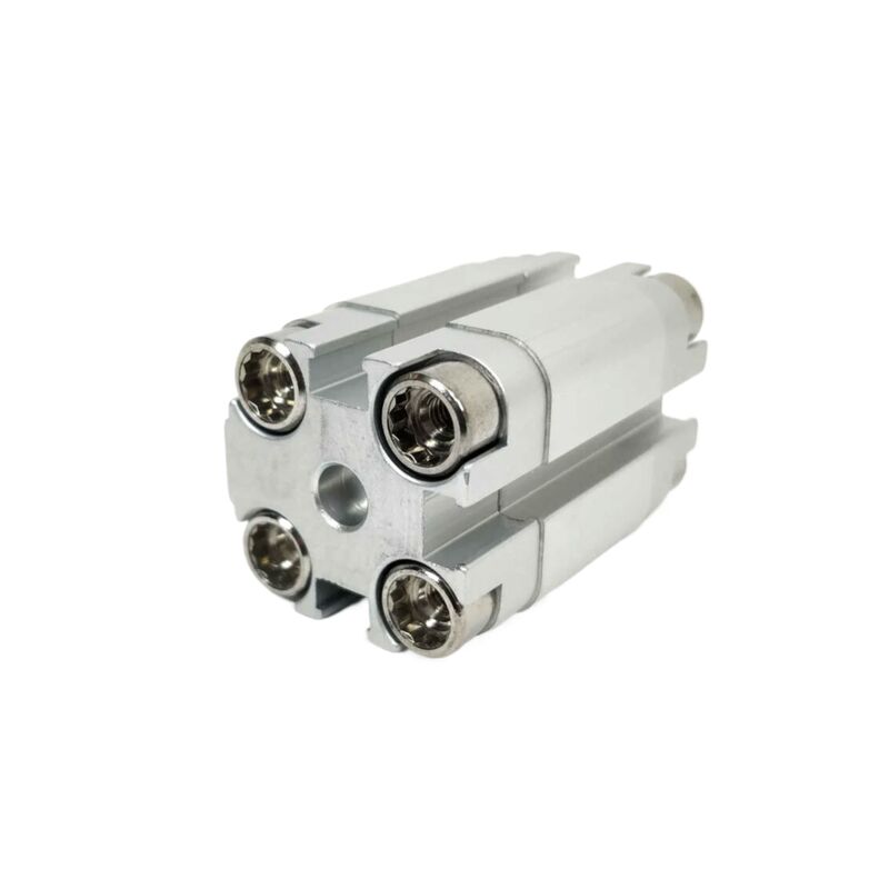 Manuseio de materiais ADVU-16-10-A-P-A 156594 Festo Rosca Externa Cilindro Pneumático 16mm Furo 10mm Curso Dupla Ação M5 Porta Pistão Magnético Compacto ISO 6432