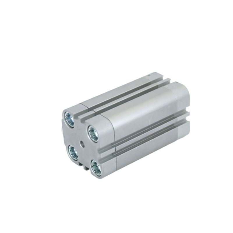 FESTO ADVU-20-25-P-A 156518 Sensor magnético pronto 20 mm furo 25 mm curso rosca interna push-pull cilindro compacto porta M5 dupla ação ISO 6432 para empurrador de caixa