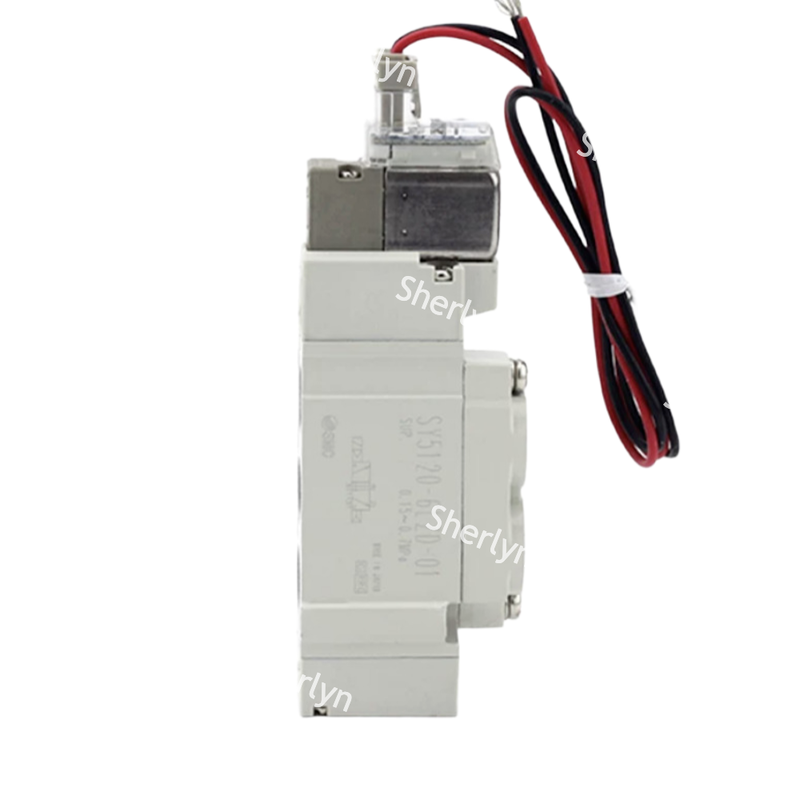 Montador de múltiplos compatível SMC SY3120-5LZD-C6 C6 Port Solenoide Valve Drives Pneumatic Grippers of Assembly Fixtures