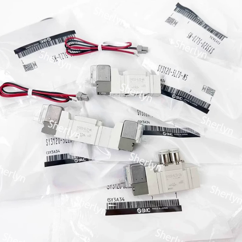 Válvula de ar DC24V para controle de cilindro de bloqueio de transportador de longo curso
