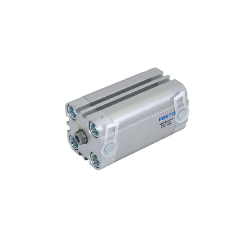Ciclismo rápido M5 Port Filamento externo 25mm Borra 15mm Traço FESTO ADVU-25-15-A-P-A 156610 cilindro de vara pneumática duplo-ação com anel magnético ISO 6432 para paragem de linha de montagem