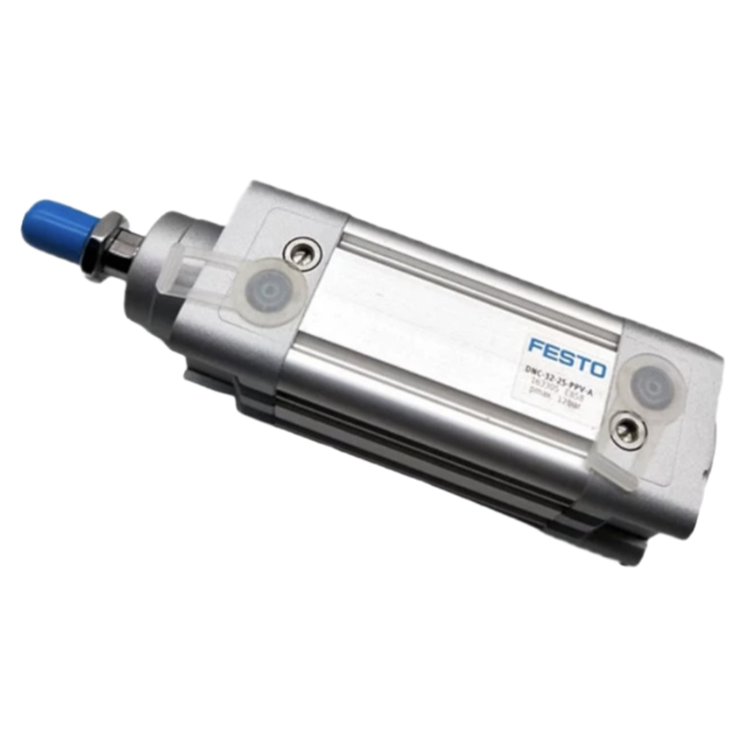 Selos resistentes ao desgaste DNC32-100-PPV-A 163309 Cilindro de ar 32×100mm Design amortecido para transportadores de embalagens de longo prazo