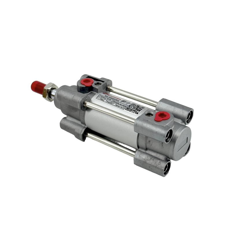 IMI NORGREN RA/802032/M/50 RA8000 Série ISO15552 Cilindro de Rodas de Ligação 32 mm Furo, 50 mm Traço, Pisto Magnético, Travesseiro Ajustável