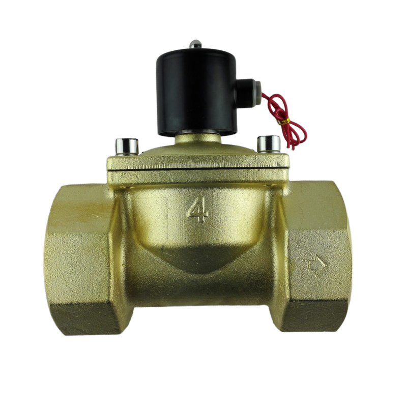 G4 Tipo de acionamento direto válvula solenoide pneumática com corpo de latão NBR Material de vedação otimizado para controle de fluidos industriais