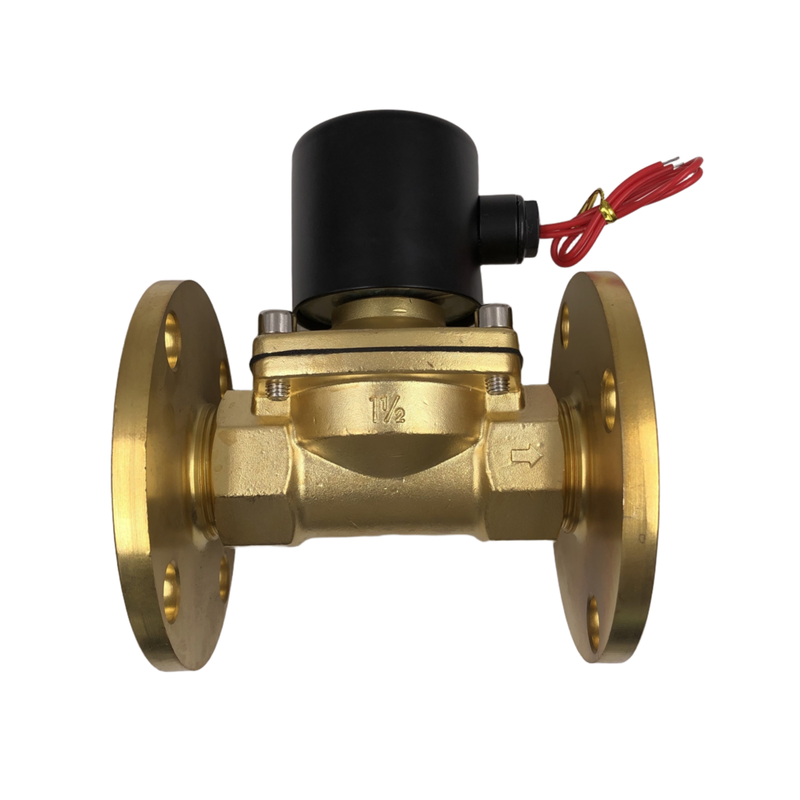 Tipo de accionamento direto 2W40 válvula solenoide de flange de tipo normal fechado de tipo normal de tipo aberto válvula de controlo de fluidos industriais para sistemas de automação
