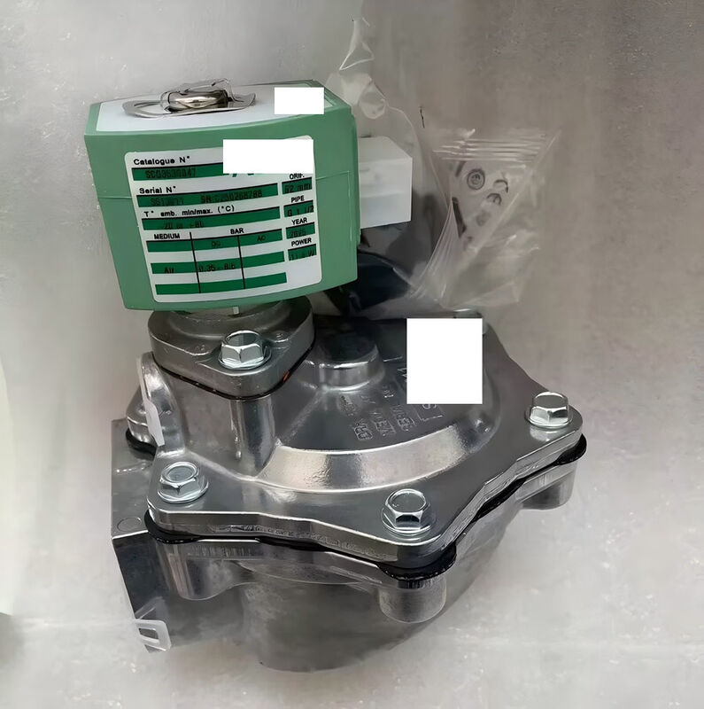 Válvula de pulso ASCO Série 353 SCG353G047 Válvula solenóide de 1,5 polegadas que suporta meio fluido criogênico fornecendo surto de saída suficiente para acionar 4 adaptadores para máquinas automatizadas