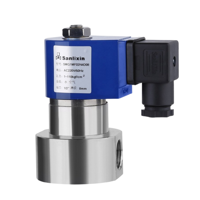 H4S005B02-DC-24 PEEK Material de vedação 1/4' Port Size 24VDC 2 Way NC Orifício Tamanho 0,5 mm válvula solenoide de alta pressão SS316