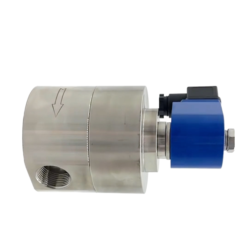 H3S10B02 1/4" Port Size Light Oil Valve 2 Way Normalmente Fechado 10mm Orifício Tamanho Corpo de aço inoxidável