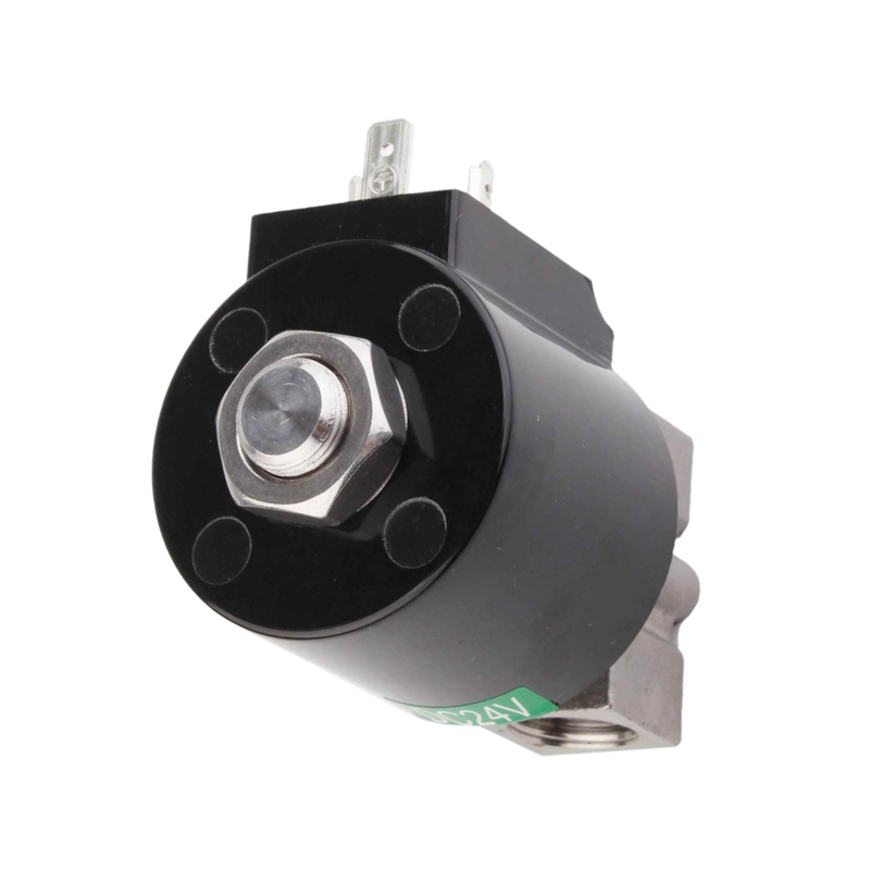 8.7AAS020B Port Size 1/2 3/8 Pneumatic Solenoid Valve aço inoxidável 304 Material do corpo