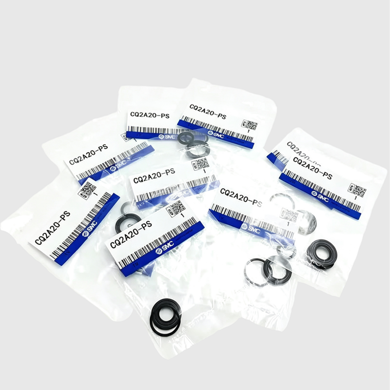 Embalagem de Vedação de Reposição para Automação Pneumática SMC CQ2A/CDQ2A/CQ2B/CDQ2B50-PS PS Cilindro Fino SMC de 50mm de Furo para Manutenção de Atuador Auxiliar de Linha de Montagem Automatizada