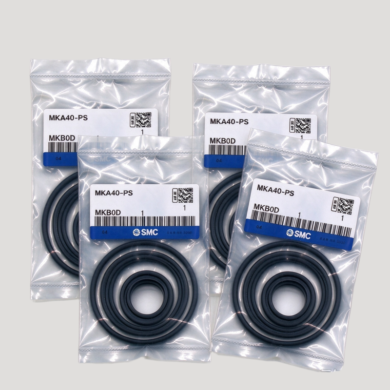 Kit de reparo de cilindro de grampo rotativo pneumático SMC MKB/MKA25-PS Componentes de vedação completos resolvem vazamento de ar para substituição de cilindro de grampo série MK