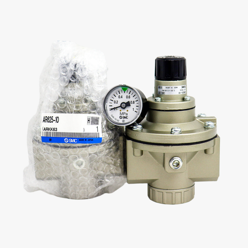 Regulador Piloto Principal de Tubulação de 2" SMC AR825-14 Série AR825 Válvula Redutora de Grande Fluxo