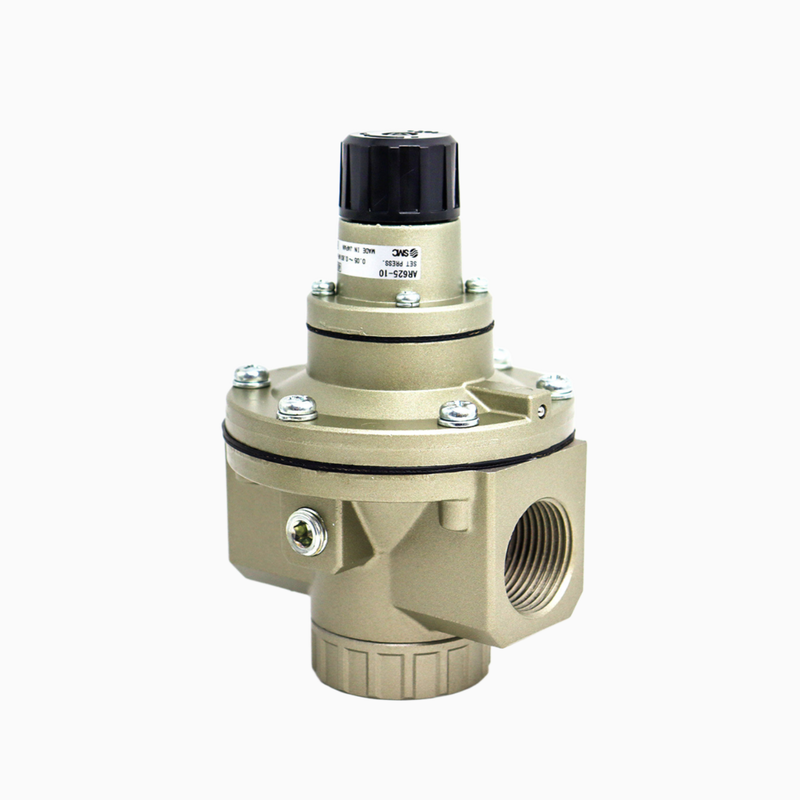 Regulador Pilotado de Alto Fluxo SMC AR825-12 Rc1-1/4" 0.05-0.83 MPa Válvula de Ar
