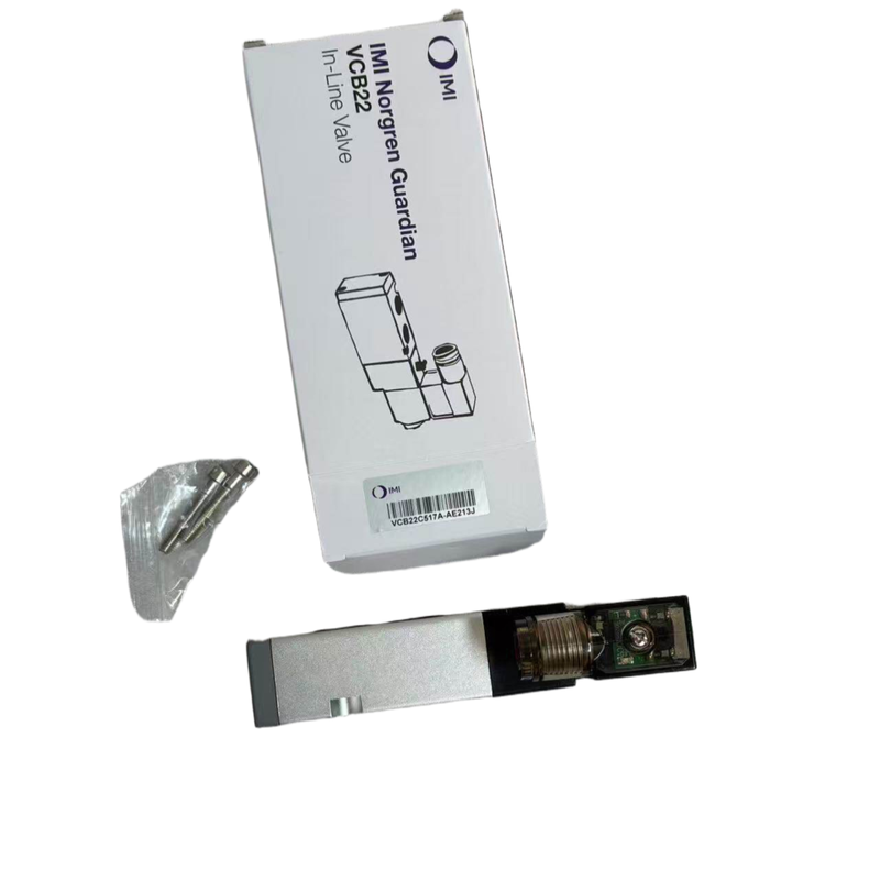 Válvula Solenoide NAMUR 24VDC IMI Norgren VCB22C517A-AE213J G1/4 5/2 Simples para Atuador Rotativo Válvula Direcional Pneumática IMI Norgren