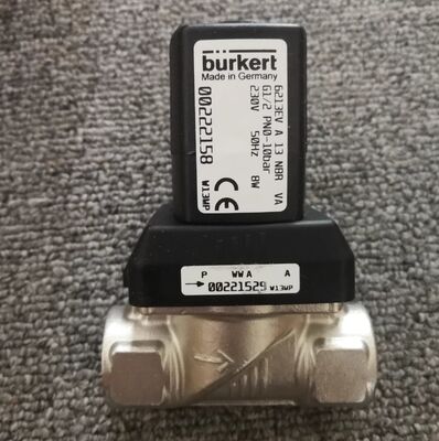 Burkert 6213EV G1/2 Válvula de solenoide 00222156 00222157 00222158 Válvula de água bidirecional