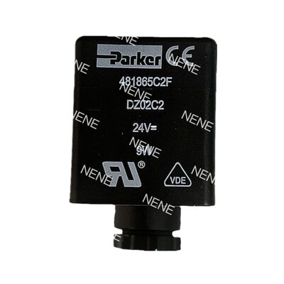 481865C2 BOBINA DE VÁLVULA SOLENOIDE DA MÁQUINA DE SOPRO PARKER DC24V 9W