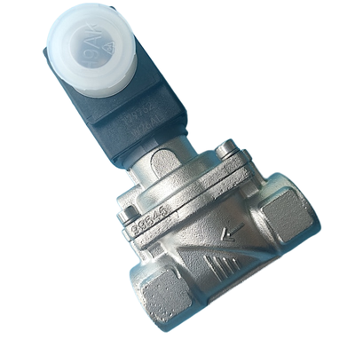 FKM Fechado 2 Posição 2 Way NC Servo Diafragma Solenoide Valve Burkert 6281 Série G1 1/2 Port Size Corrosão Resistente Aço Inoxidável Casamento 40mm Orifício 00222004 00222005 00222006