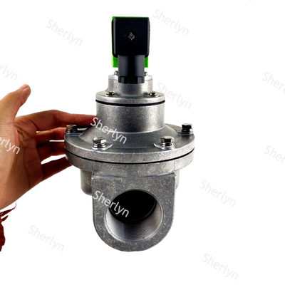 DMF-T-40S BFEC Válvula de pulso solenoide em linha DN40, 1,5 polegadas, bobina DC24V AC220V opcional, peça sobressalente do coletor de poeira