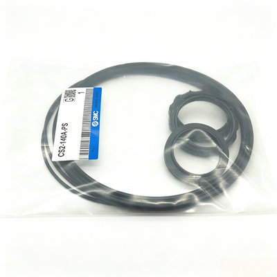 Kit de Revisão de Cilindro SMC Compatível CS1-250A-PS / CS2-250A-PS Peças de Reposição Completas de Limpador e Vedação para Trabalho de Substituição de Cilindro Pneumático de Fábrica de Alta Carga