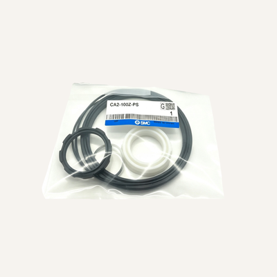 Kit de revisão do cilindro SMC compatível CA2‐100Z‐PS Peças sobressalentes de vedação completas cumprem a norma RoHS para manutenção do desmonte do cilindro de ar CA2 no local