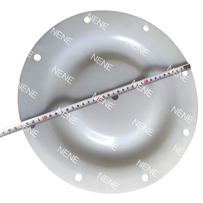Diafragma QBY-15 Diâmetro Externo 140MM 6 Furos Branco F46 Membrana de Reposição Resistente ao Desgaste para Bomba de Diafragma de Ar